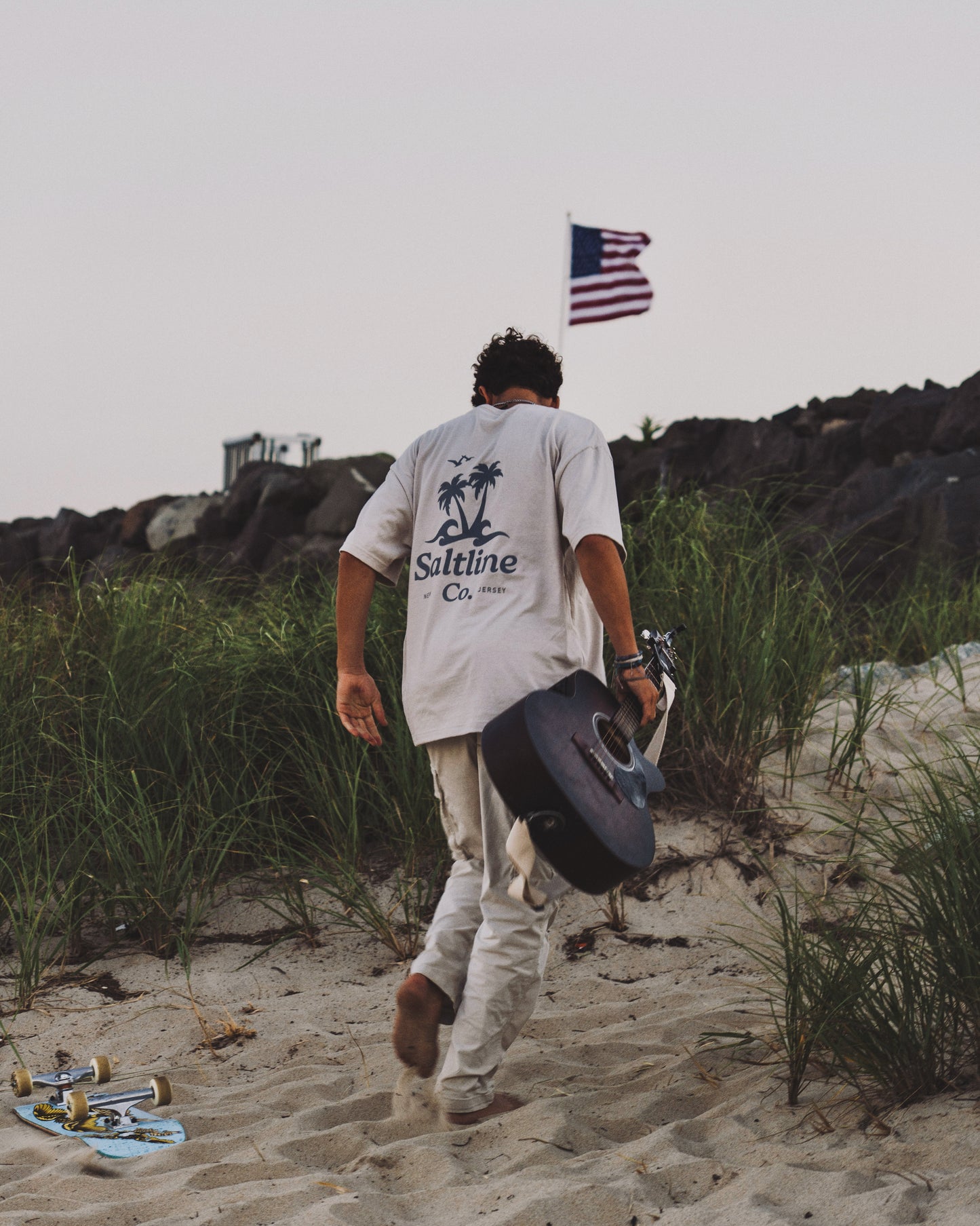 palm wave t shirt