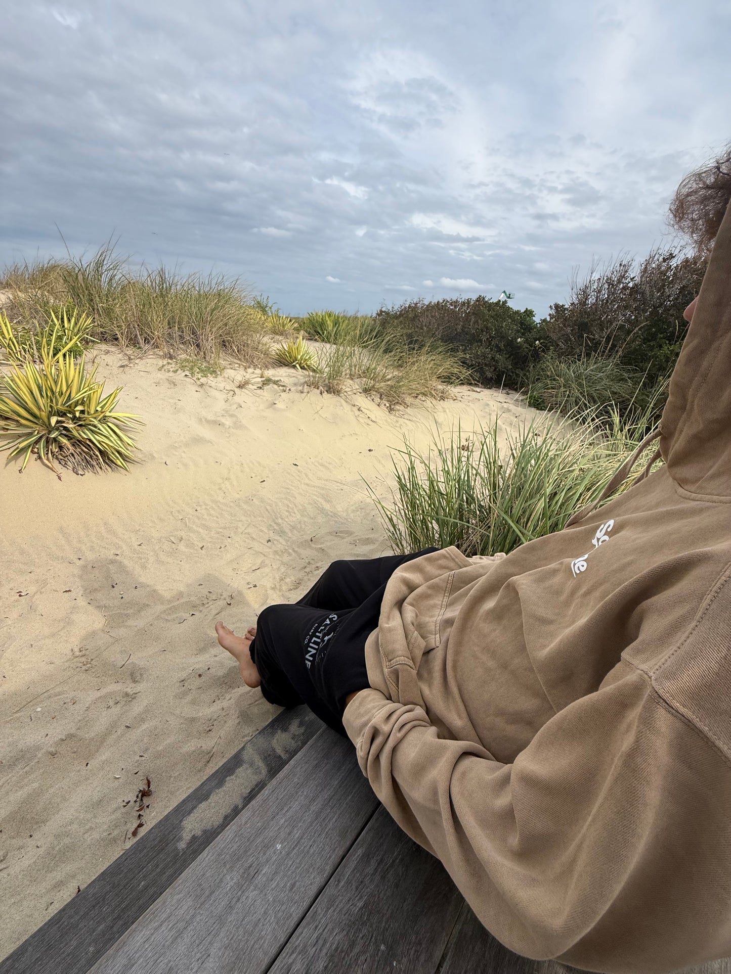 Sand Saltline board hoodie