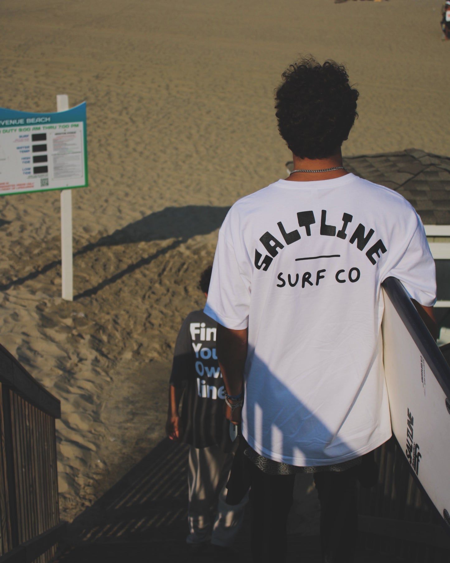 Saltline surf co T shirt