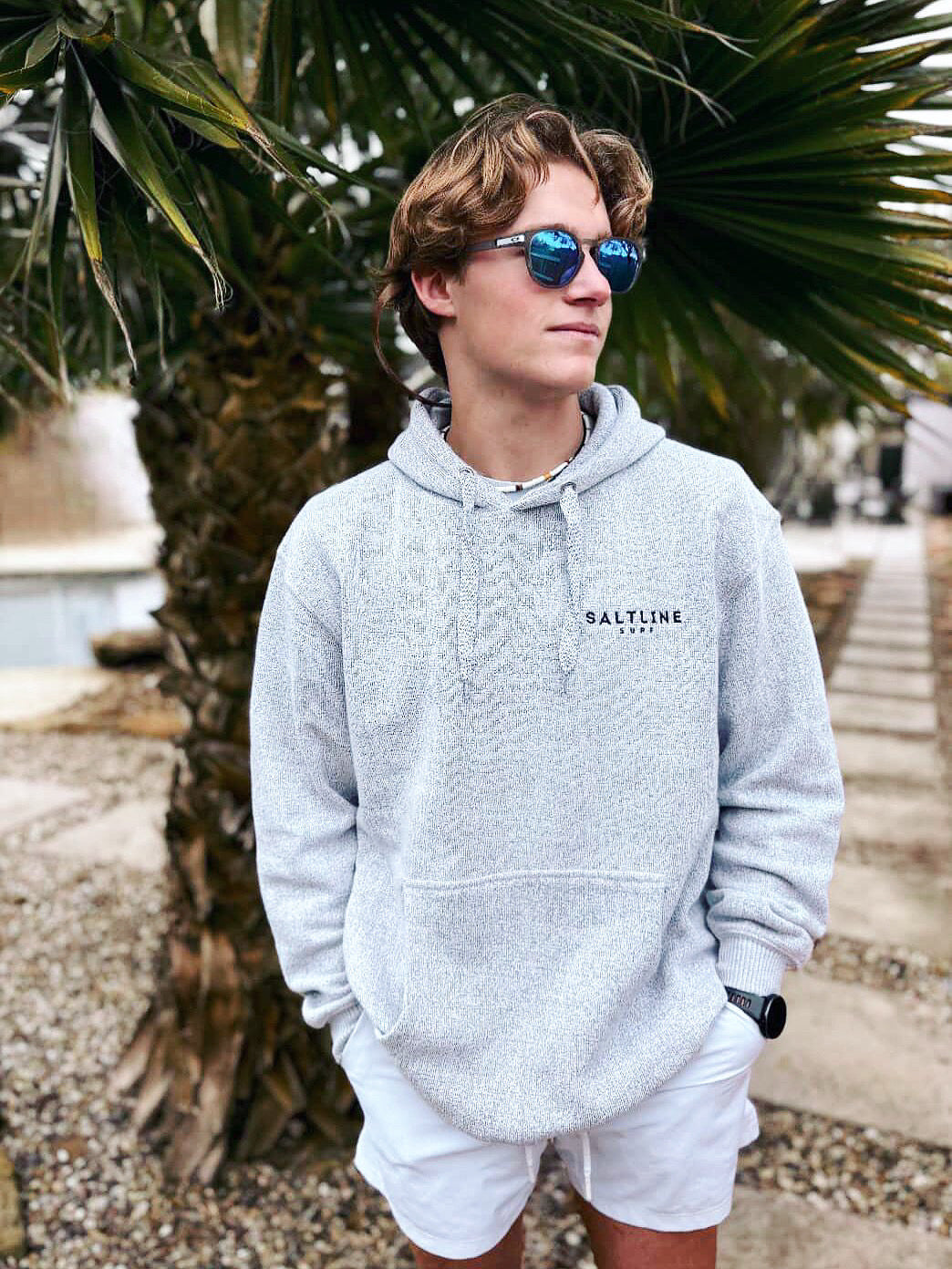 ￼ Salt and pepper  hoodie